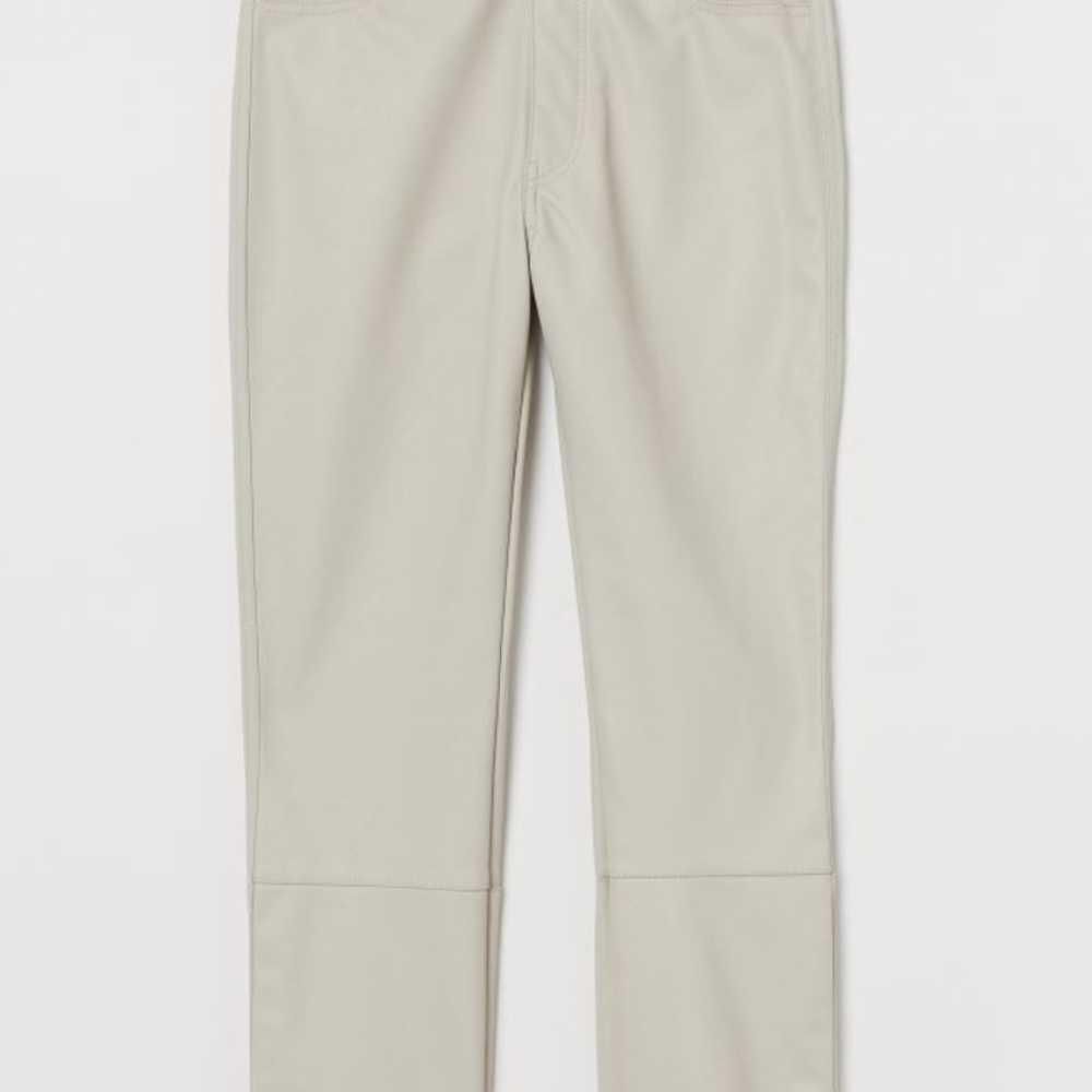 H&M Faux Leather Pants